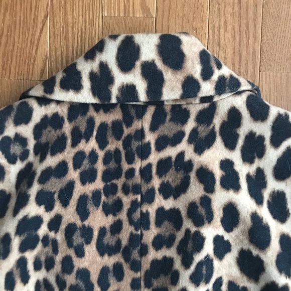 ZARA Leopard and Colorblock Coat - Picture 8 of 8